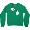 mickey fuck you rouge Crewneck Sweatshirt