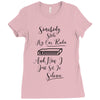 Silence (f94) Ladies Fitted T-Shirt