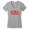 Girl Power Women's V-Neck T-Shirt
