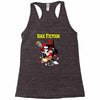 joke fiction Racerback Tank