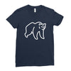 bear Ladies Fitted T-Shirt