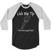 lick the tip shirt by the savage chef 3/4 Sleeve Shirt