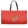 ROCK N ROLL Weekender Totes