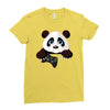 Gamer Panda Ladies Fitted T-Shirt