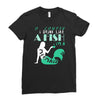 mermaid Ladies Fitted T-Shirt