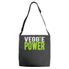 veggie power! Adjustable Strap Totes