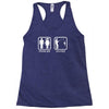 fishing   problem solved mens funny Racerback Tank