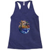 world animal Racerback Tank