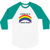 love is a rainbow 3/4 Sleeve Shirt