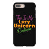 this is my lazy unicorn costume iPhone 8 Plus