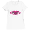 shy girl Ladies Fitted T-Shirt