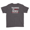 train insaiyan gym training to beat goku or krillin dbz dragon ball z Youth Tee