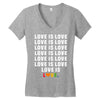 Love Is Love Women's V-Neck T-Shirt