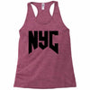 nyc new york city Racerback Tank