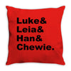 science fiction shirt funny shirt cool shirt (also available on crewne Throw Pillow