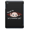 November Peeking Out Baby Boy iPad Mini