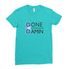 gone gamin logo Ladies Fitted T-Shirt
