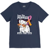 save the puppies V-Neck Tee