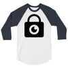 padlock eye 3/4 Sleeve Shirt