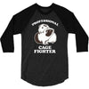 professional cage fighter 3/4 Sleeve Shirt
