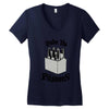 take no pilsners Women's V-Neck T-Shirt