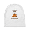 funny coffee Baby Beanies