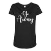go away Maternity Scoop Neck T-shirt