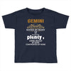 Gemini Hated By Many Wanted By Plenty Disliked By Some Confronted By N Toddler T-shirt