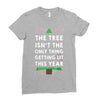 merry litmas Ladies Fitted T-Shirt