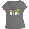 reservoir turtles Women's Triblend Scoop T-shirt