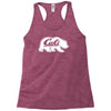 cali bear Racerback Tank