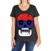 russia till i die Ladies Curvy T-Shirt