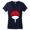 uchiha clan symbol Women's V-Neck T-Shirt