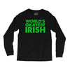 world's okayest irish Long Sleeve Shirts