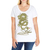 dragon flavor Ladies Curvy T-Shirt