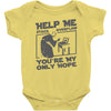 help me stack overflow youre myo nly hope Baby Bodysuit