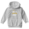 kings are born in 1957 Youth Hoodie
