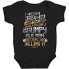 i never dreamed that one day i'd become a grumpy old man but Baby Bodysuit