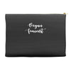 vegan feminist Accessory Pouches