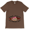 February Peeking Out Baby Girl T-Shirt