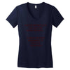 goog mom great mom Women's V-Neck T-Shirt