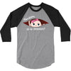 December Peeking Out Baby Girl in Spanish 3/4 Sleeve Shirt