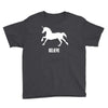 unicorn believe Youth Tee