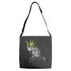 tribal parrot Adjustable Strap Totes