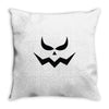 scary halloween Throw Pillow