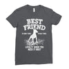 Best Friend Doberman Ladies Fitted T-Shirt