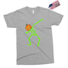 pumpkin skeleton dabbing Exclusive T-shirt