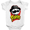 little grey chips Baby Onesie