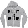 kill it grill it Zipper Hoodie