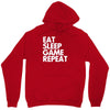eat sleep game repeat Unisex Hoodie